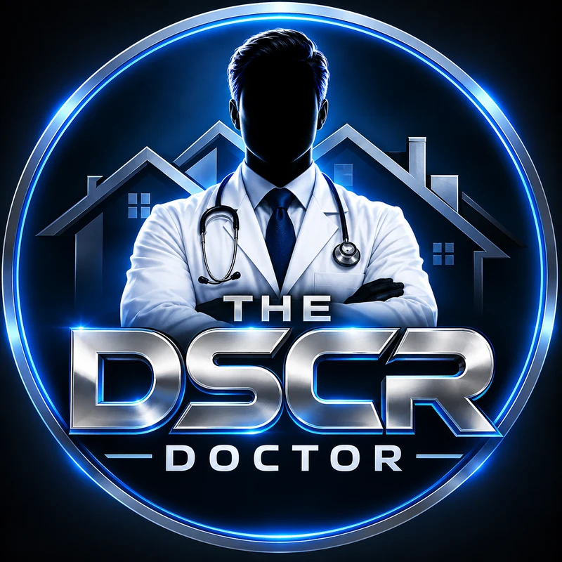 The DSCR Doctor brand emblem